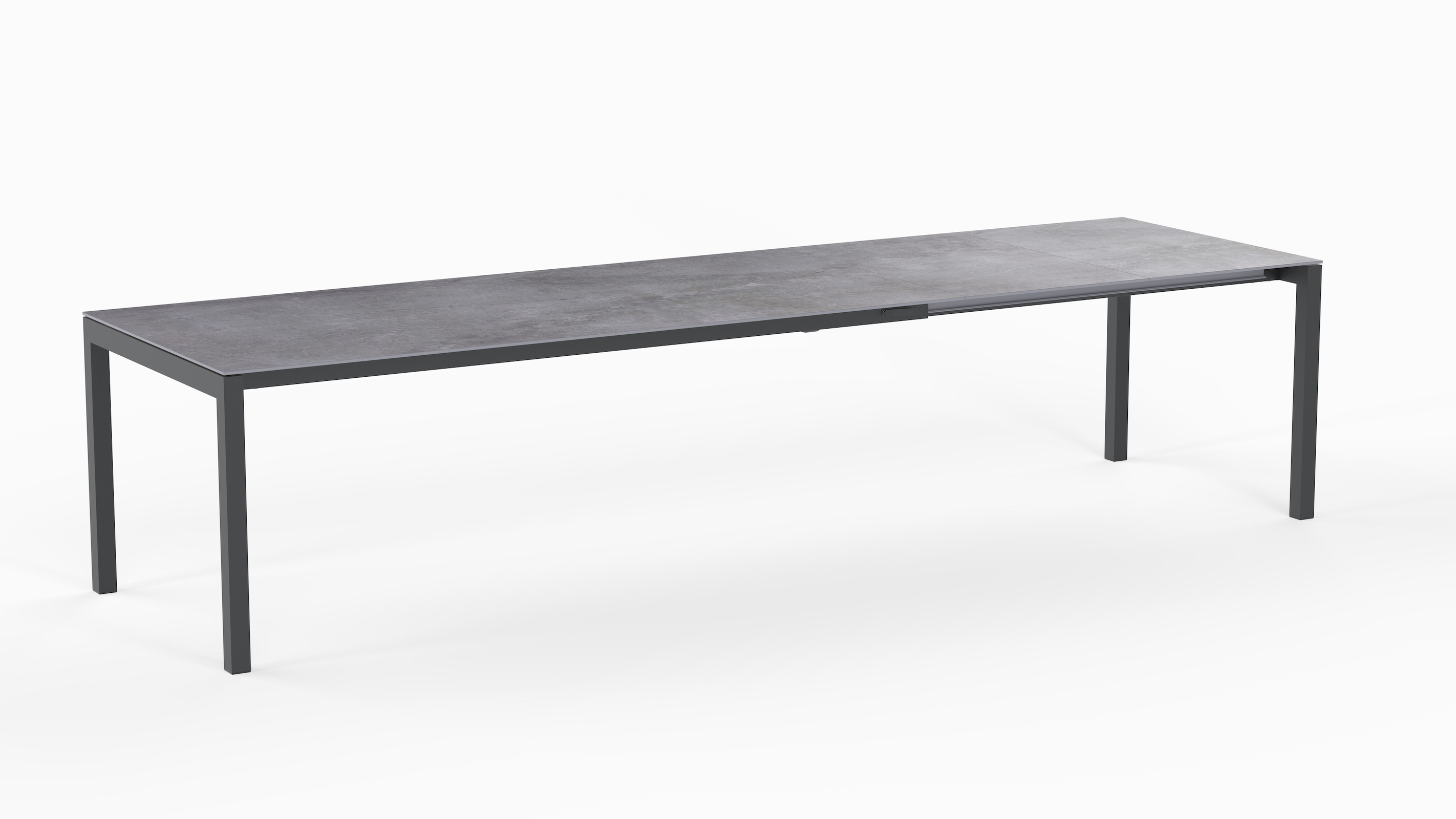 SIT Mobilia Gartentisch Etna ausziehbar Aluminium anthrazit 210/270/330x95 cm