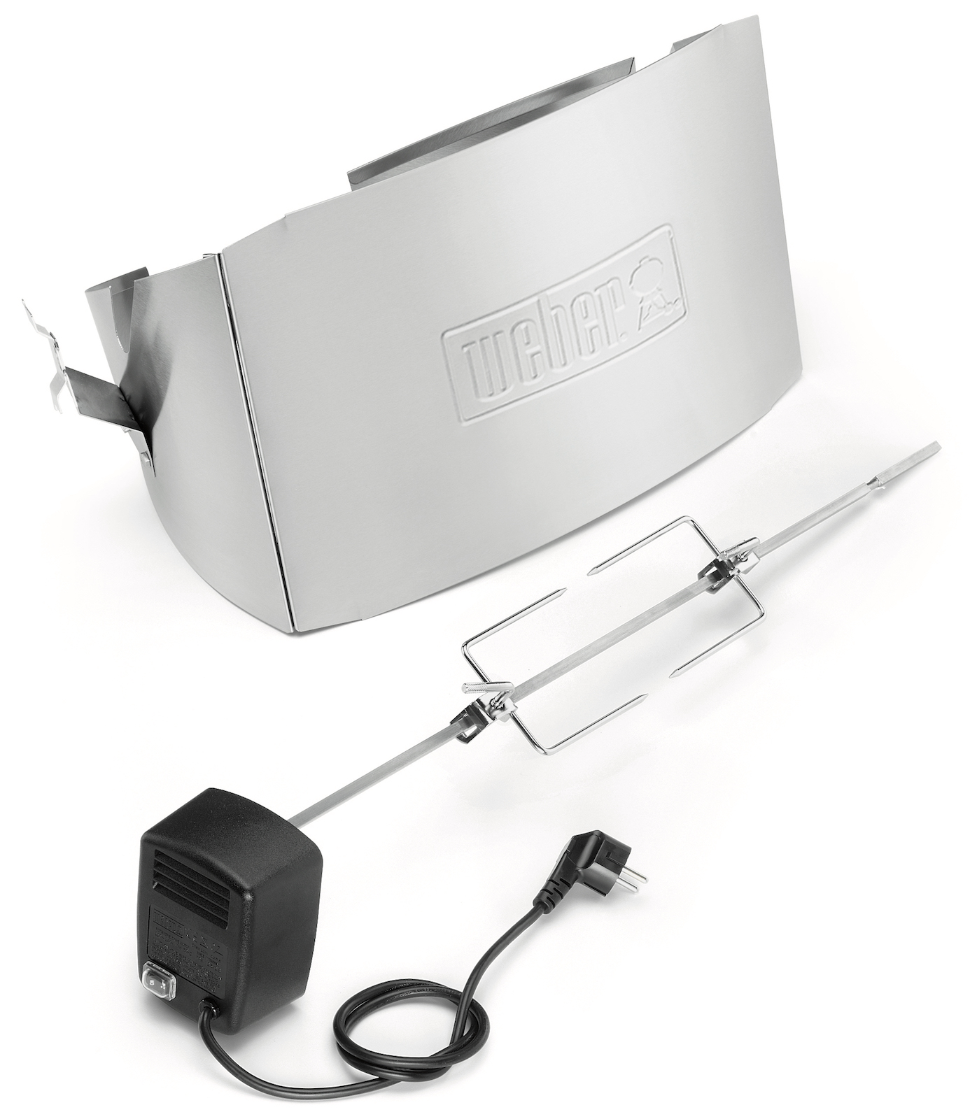 Weber Drehspiess für Q 300-/3000 Serie Gas und Elektro mit elektrischem Motor