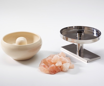 Infraworld Sole Therme Pur Salzverdampfer mit Verdampfertopf beige für Hotline S7/S8