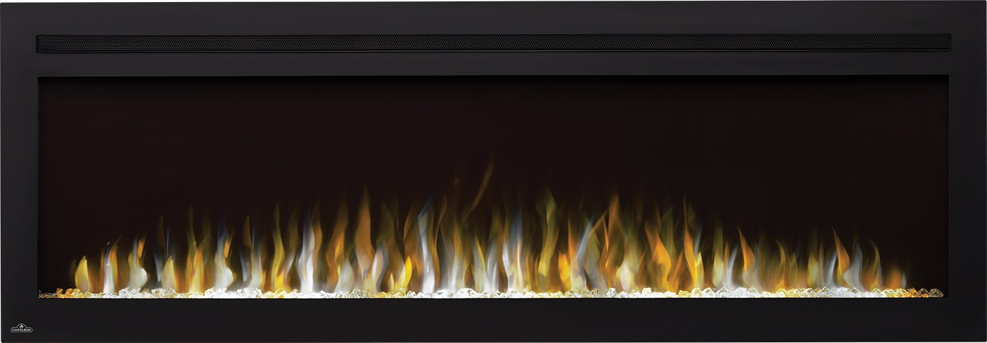 Napoleon Purview 60 Elektrokamin 152,4 x 54,6 x 14 cm Kaminfeuer für mittelgroße Räume NEFL60HI-EU