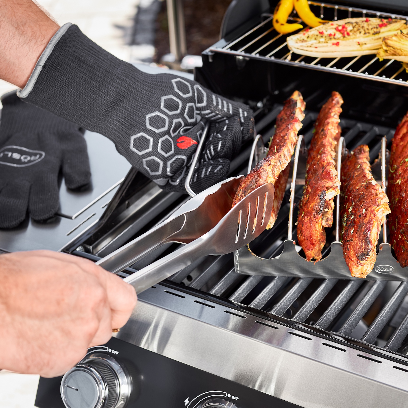 Rösle Premium Grillhandschuhe aus Aramid (1 Paar) 250240