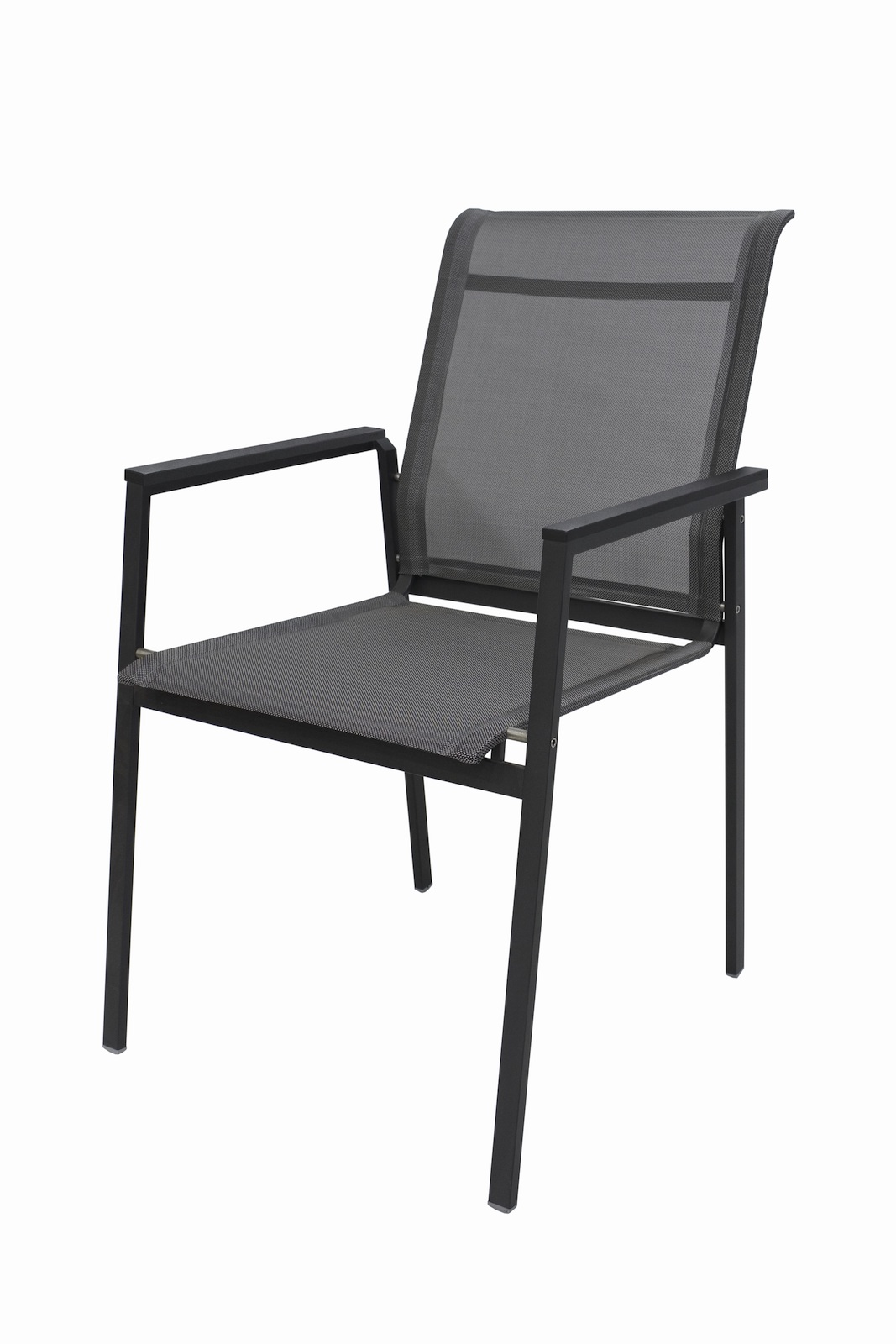 4Seasons Outdoor Passion Stapelstuhl Textilen Anthrazit Aluminium 19687