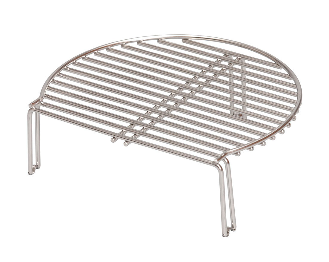 Monolith Junior Edelstahl Zusatz-Grillrost für Junior & ICON Warmhalterost für zweite Ebene 201023