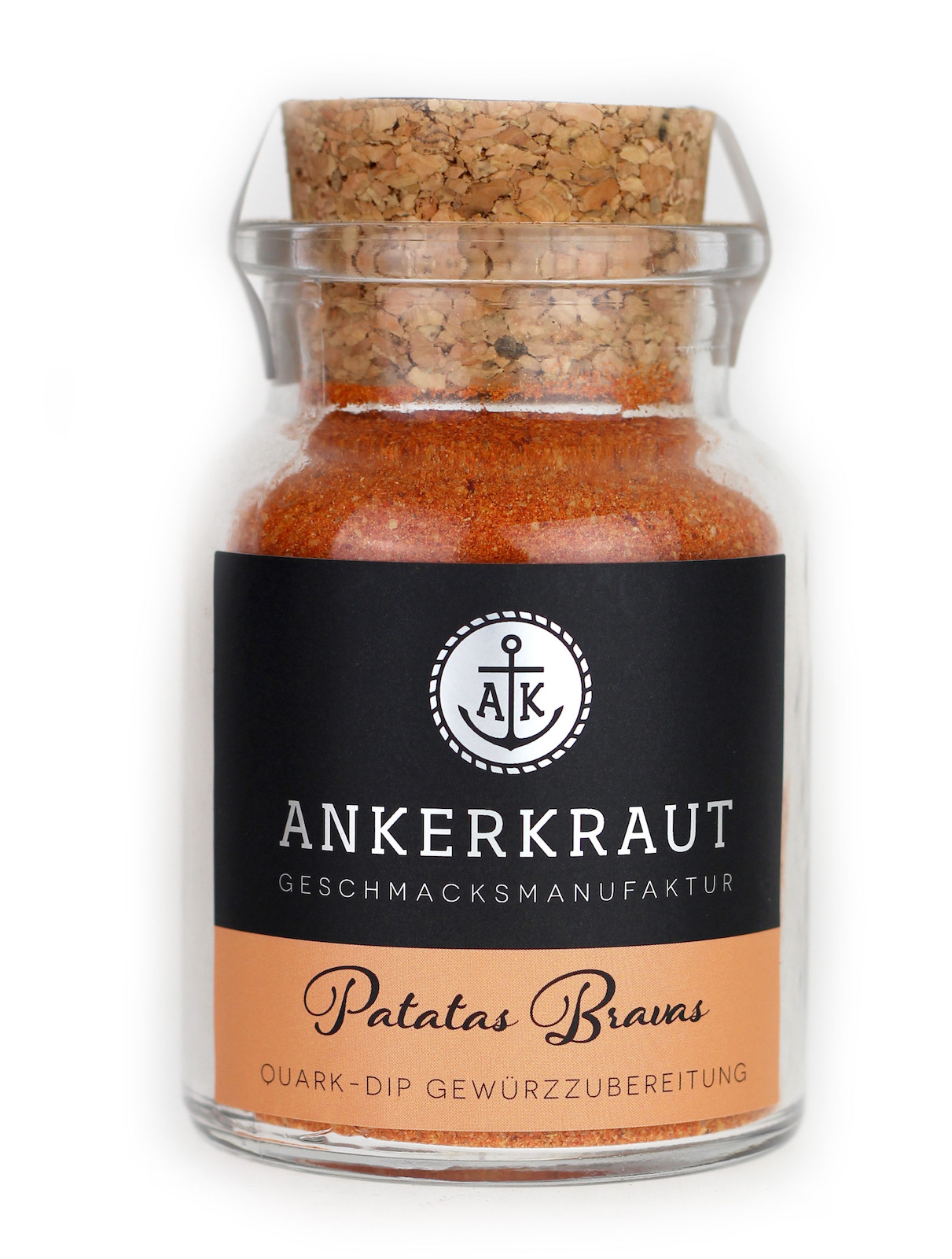 Ankerkraut Patatas Bravas Gewürzmischung im Korkenglas 90 g Kartoffelquark