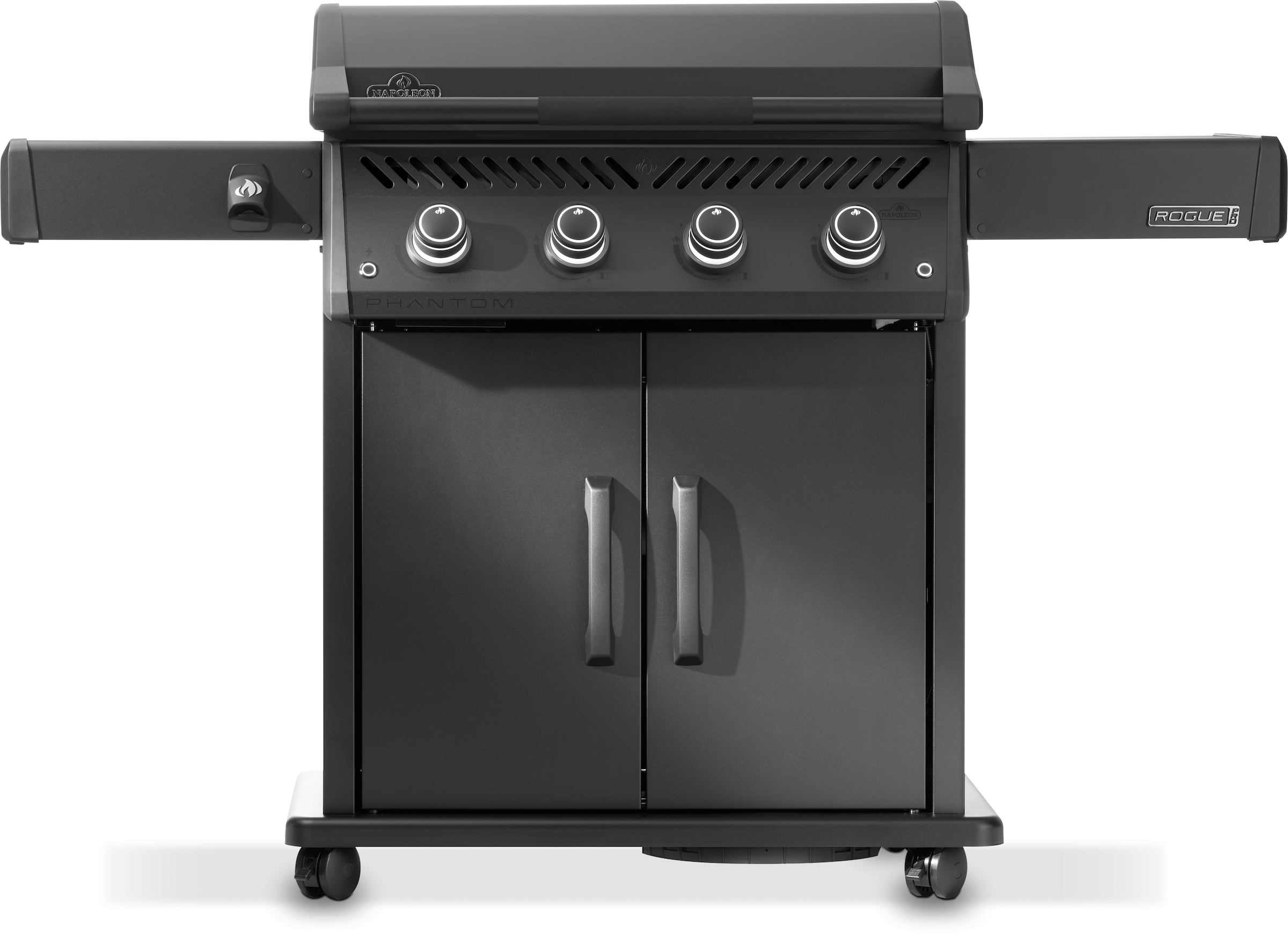 Napoleon Phantom Rogue PRO 30 Plancha Gasgrill Mattschwarz 4 Brenner RP30FTPK-DE-PHM