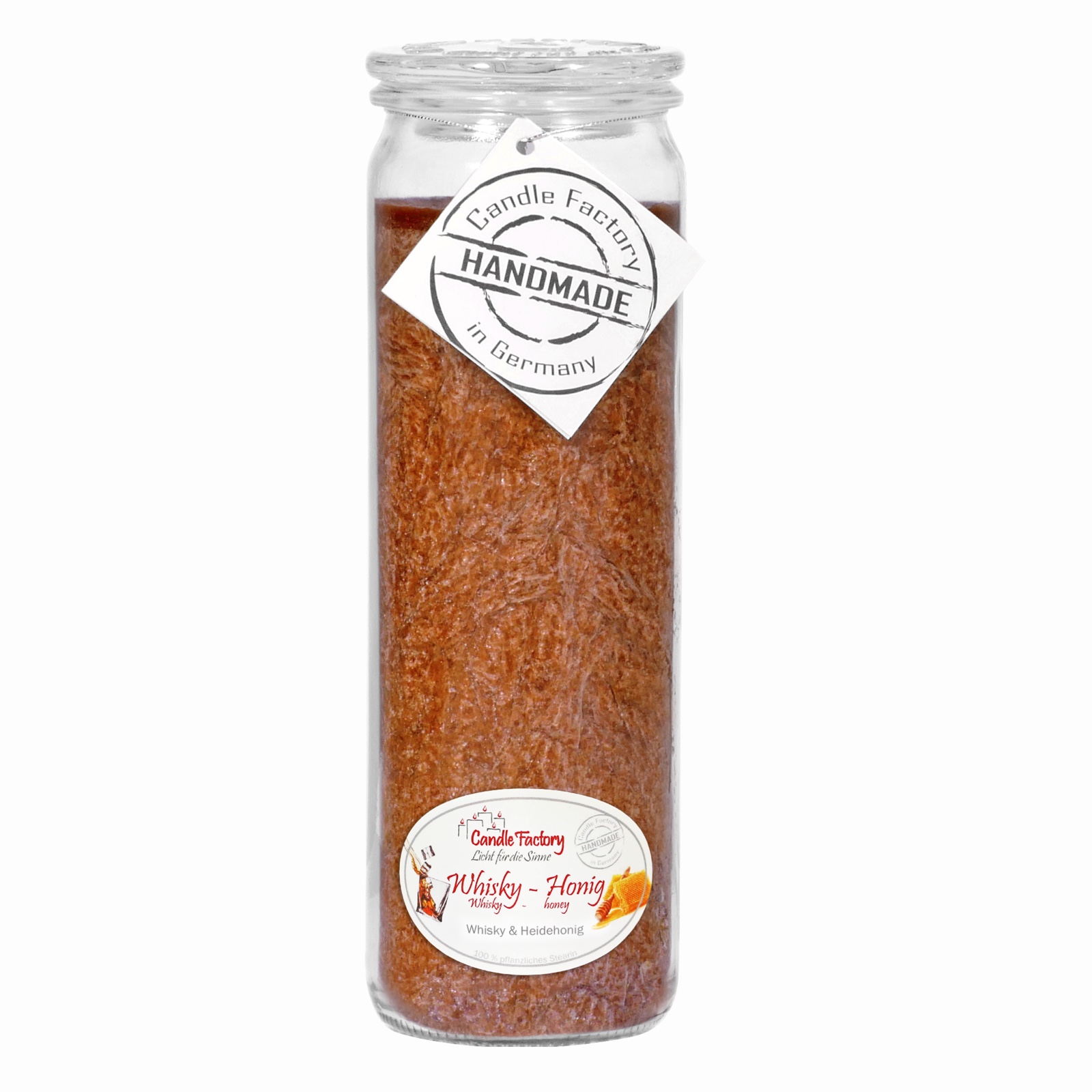 Candle Factory Big Jumbo Whisky-Honig Duftkerze Dekokerze 306188