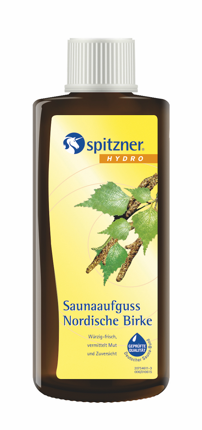 Spitzner Hydro Saunaaufguss Nordische Birke 190 ml 7542075
