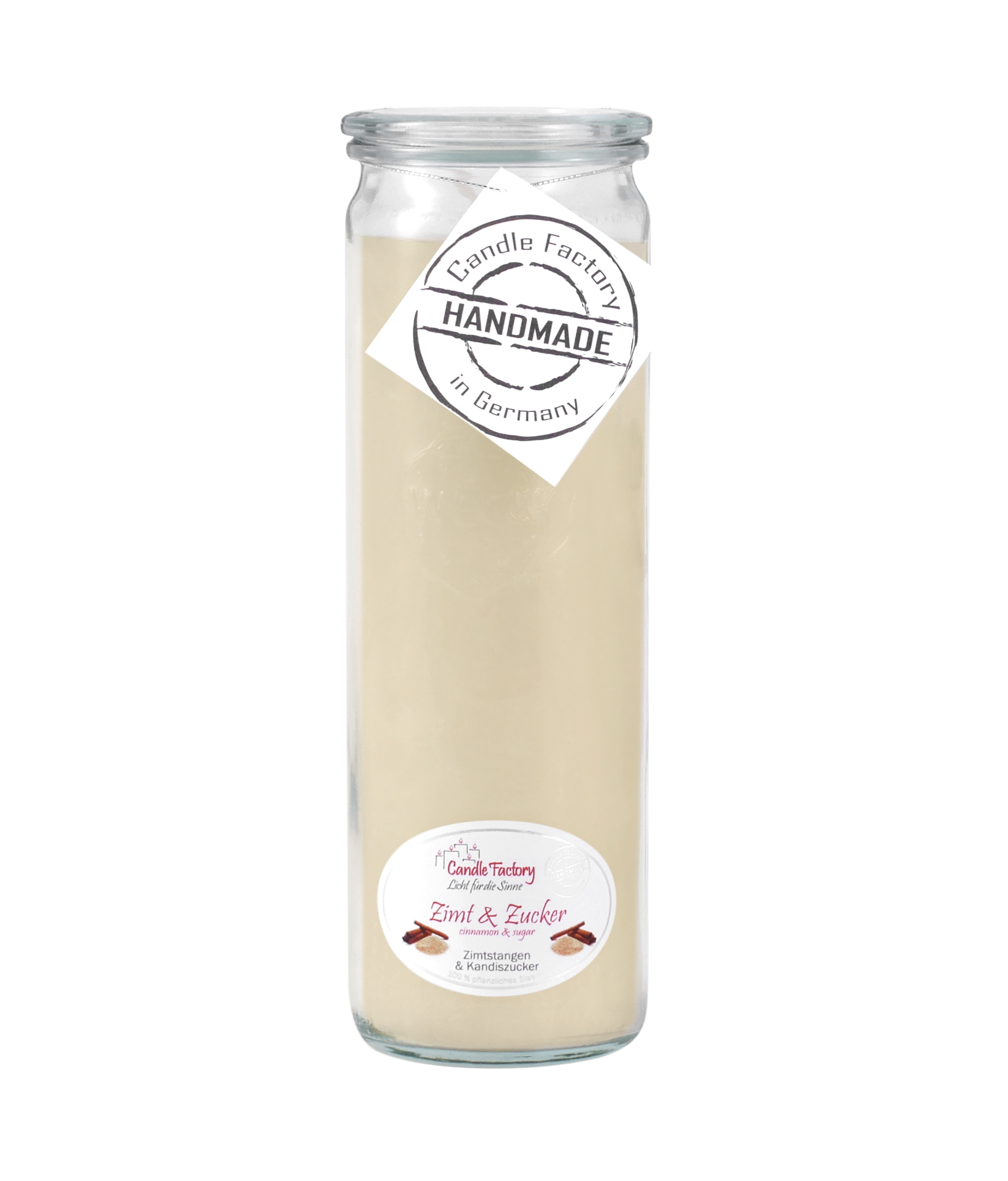 Candle Factory Big Jumbo Zimt & Zucker Duftkerze Dekokerze 306129