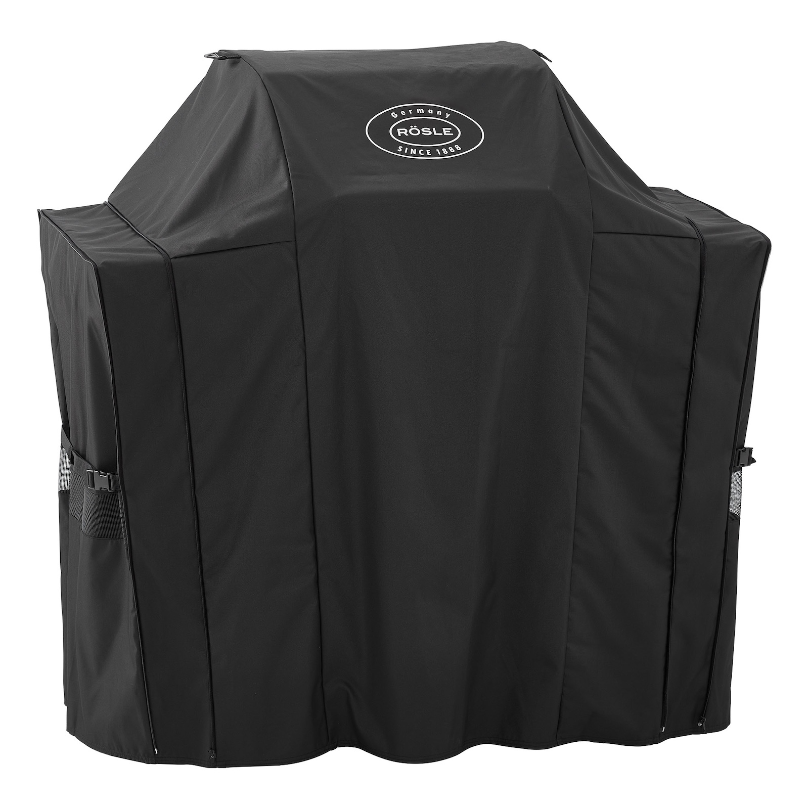 Rösle Abdeckhaube für VIDERO G4 und ALLFLAME / EPICFLAME 4 Brenner Gasgrill Schwarz 250517