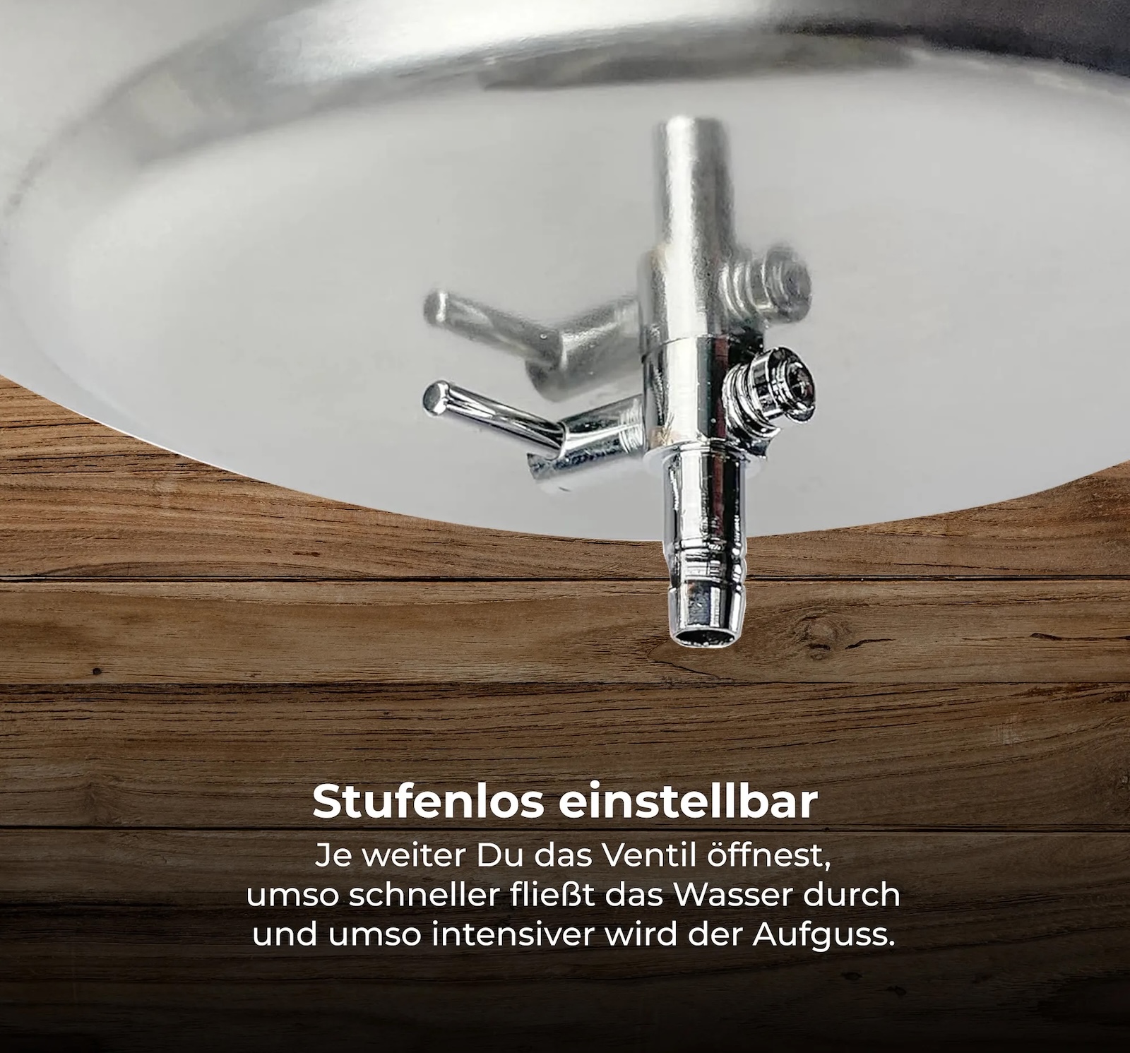 Steam Butler Home Automatischer Aufguss für die Sauna aus Edelstahl einstellbar