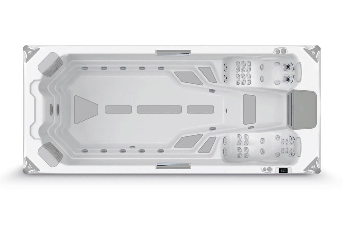 Wellis Amazonas Grand Prix Life Premium Swim Spa 550x235x147cm inkl. Thermocover