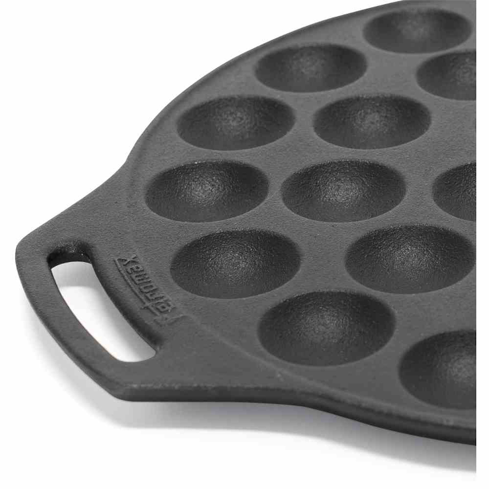 Petromax Poffertjespfanne poff30 Gusseisen für 30 Mini-Pfannkuchen 32x30x1,6 cm