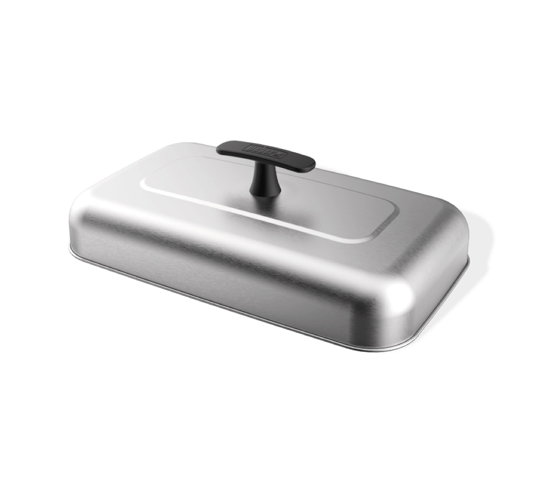 Weber Grillhaube XL Garhaube Schmelzglocke für Grillplatten 3400426