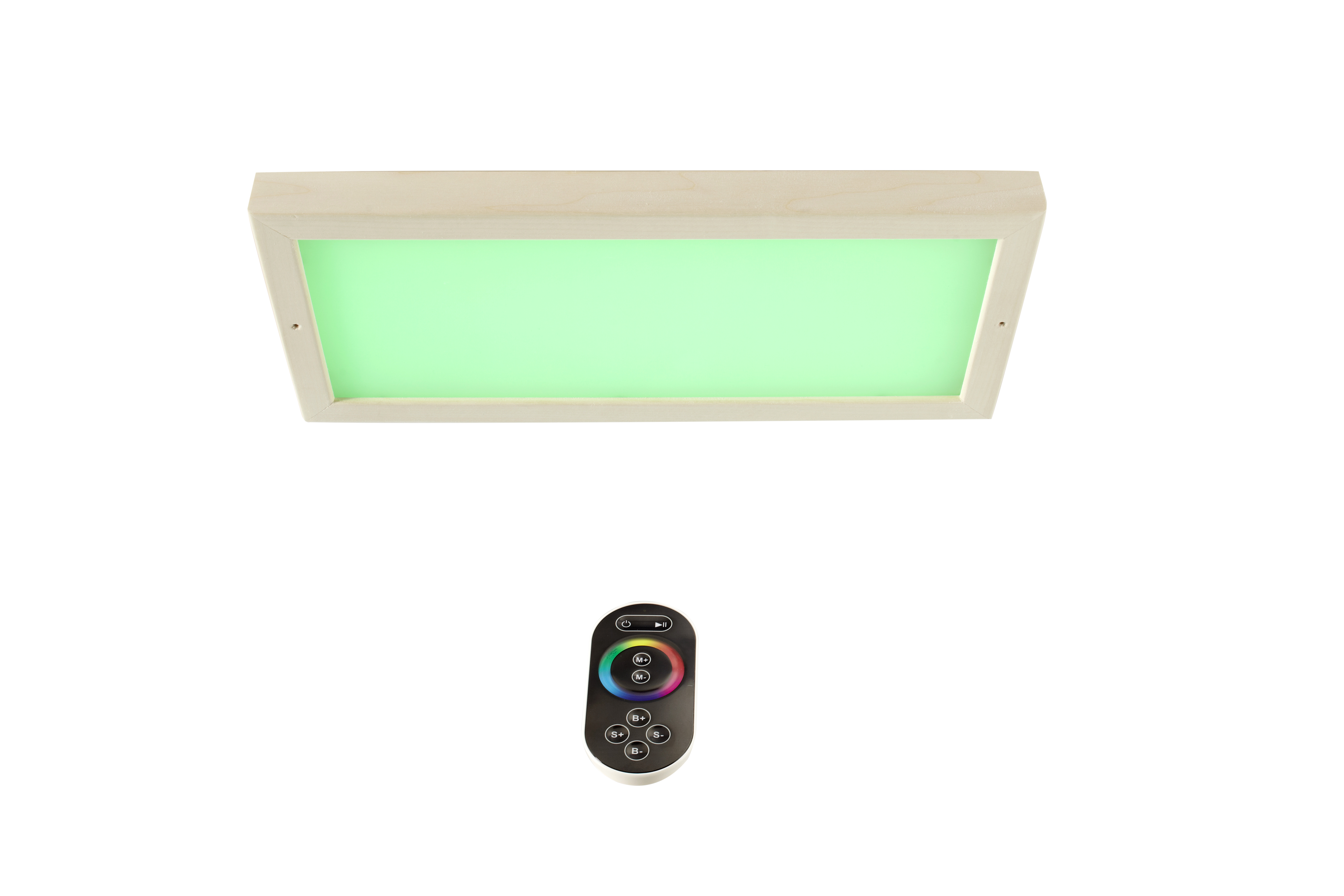 Infraworld LED Farblicht Sion 3A Erle Deckenmontage - EEK: G - S2299A farblicht Saunaleuchte