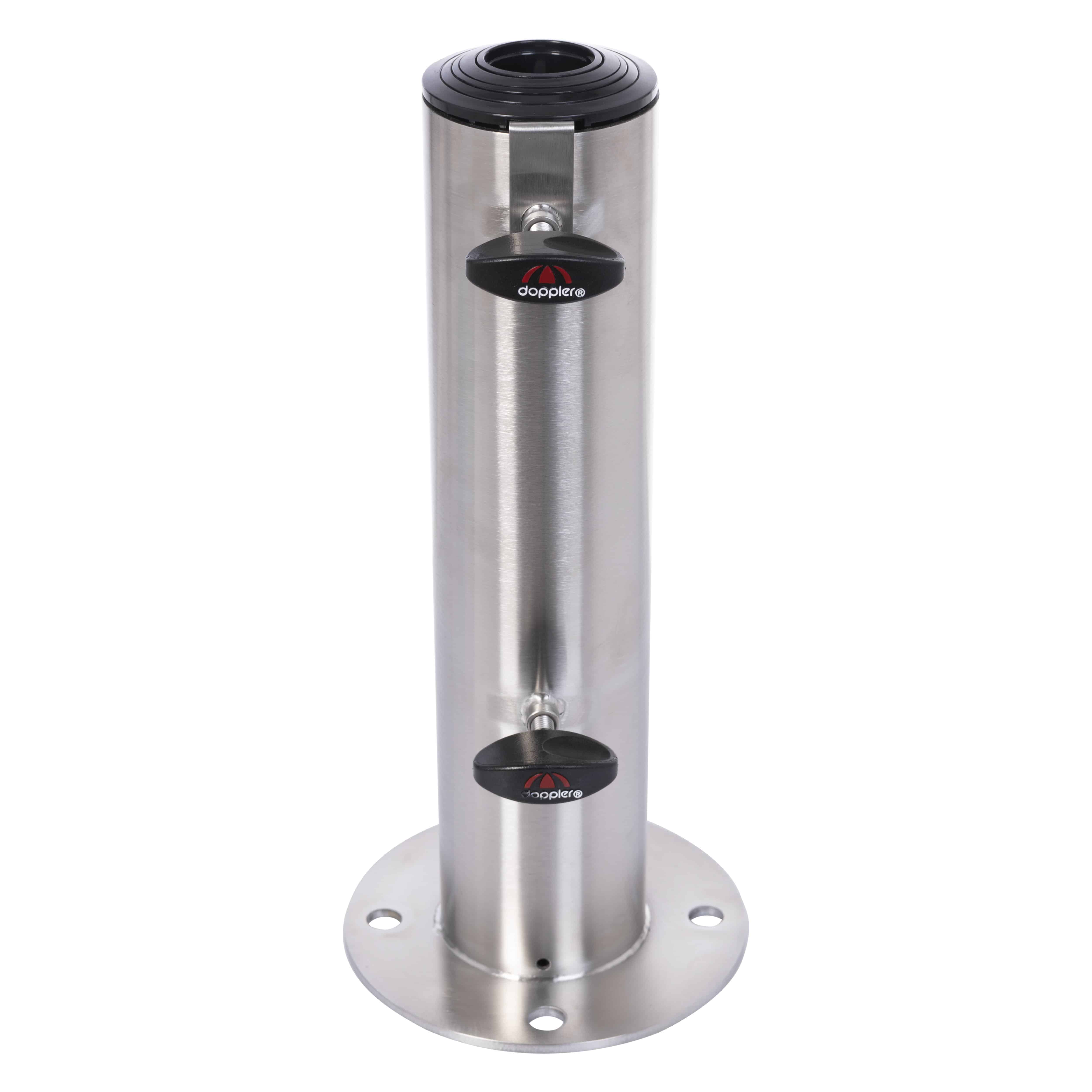 Standrohr für Granitplatte 140 kg und für Granitplatte rollbar und Bodenanker universal