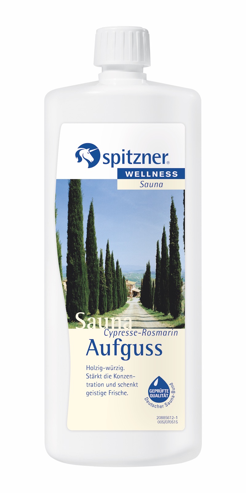 Spitzner Saunaaufguss Cypresse Rosmarin 1 Liter 8850002