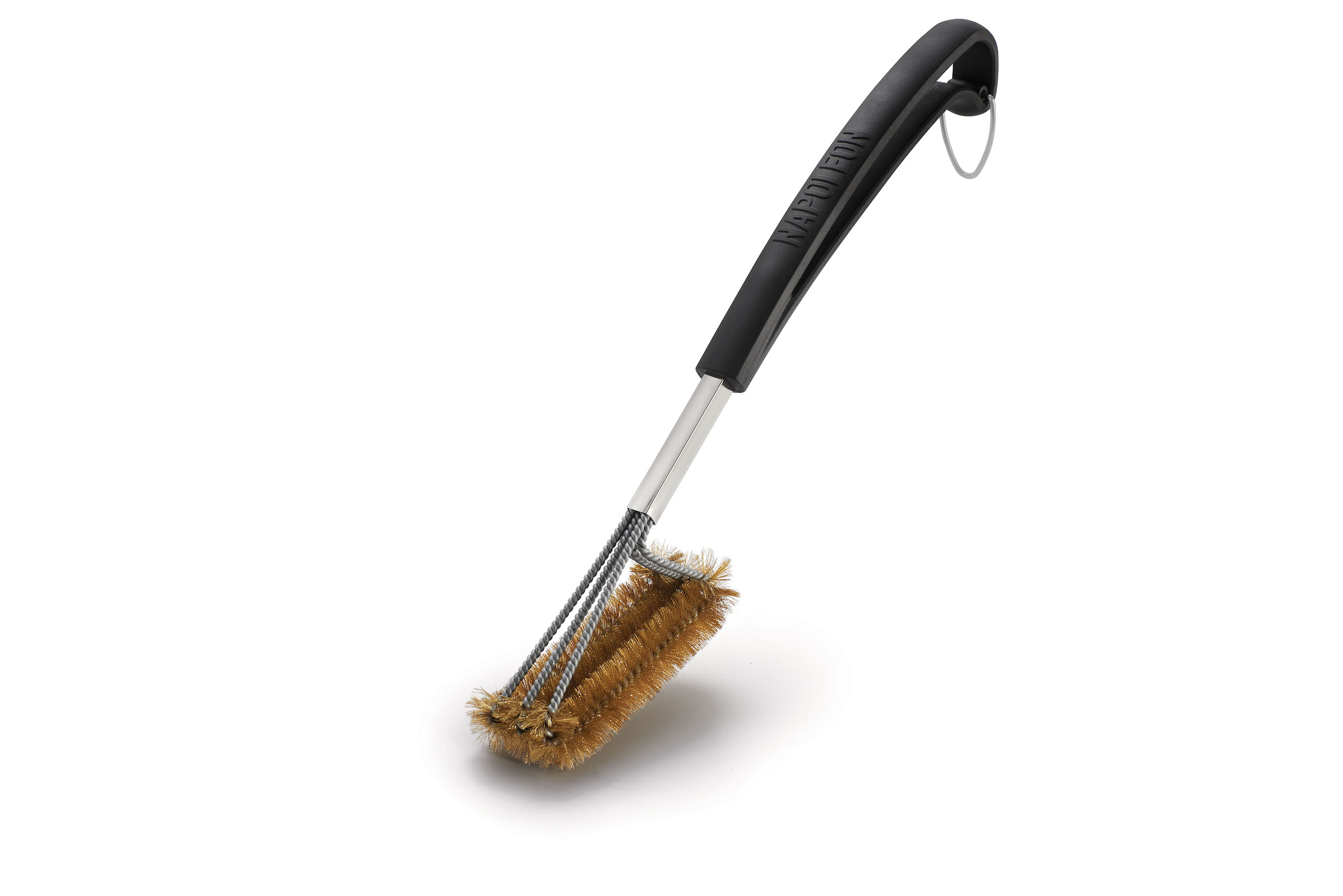 Napoleon Messing Grillbürste mit 3-reihigem Bürstenkopf 62062