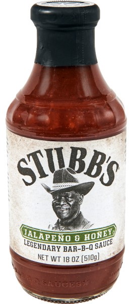 Stubbs Jalapeno & Honey Bar-B-Q Sauce 450 ml ST-244