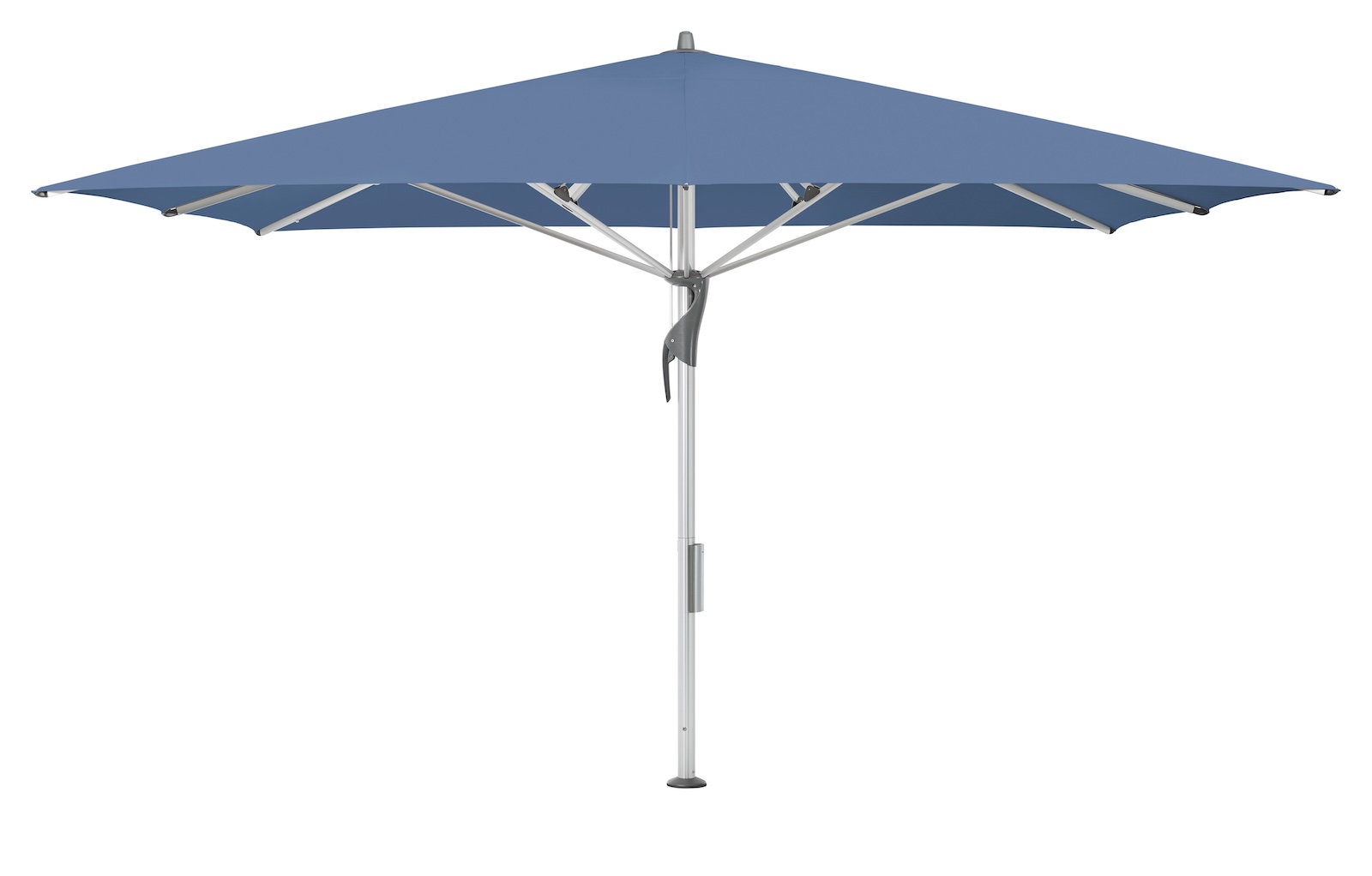 GLATZ Sonnenschirm FORTELLO® quadratisch 300 x 300 cm Mittelmastschirm inkl. Akku-Pack in 10 Farben