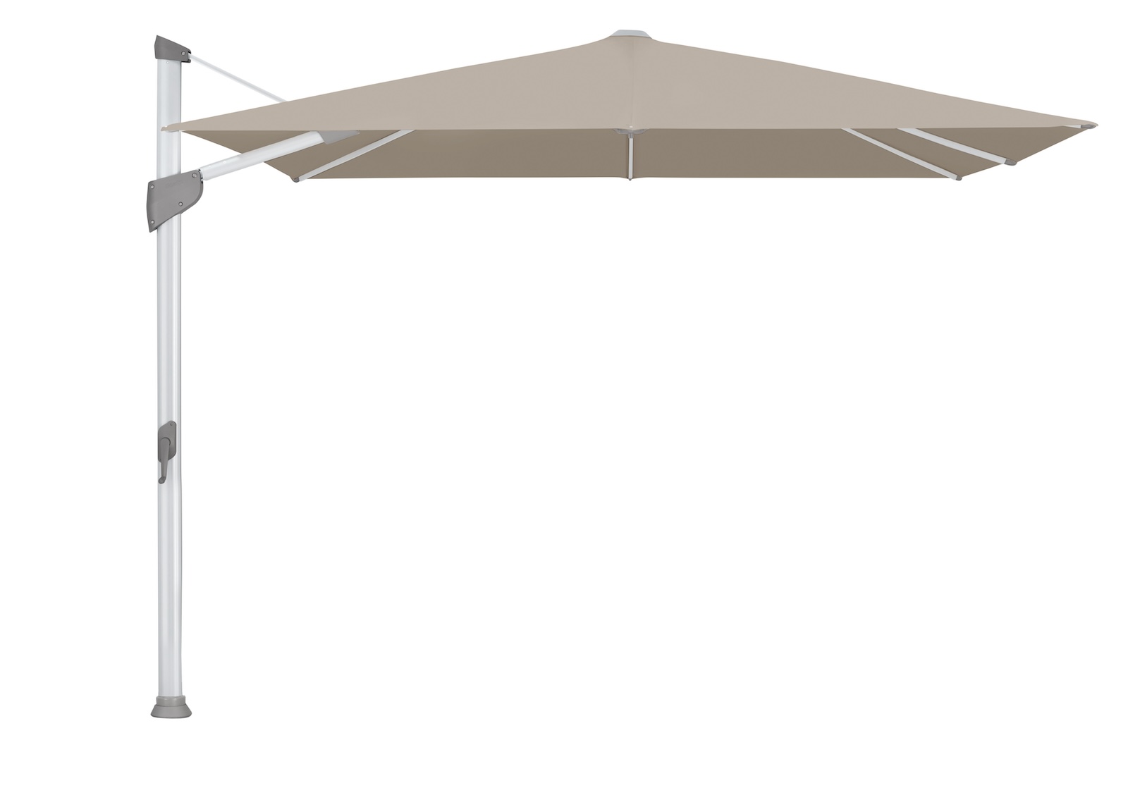 GLATZ Sonnenschirm FORTANO® Ampelschirm 300 x 300 cm 100 % Polyacryl in 27 Farbvarianten