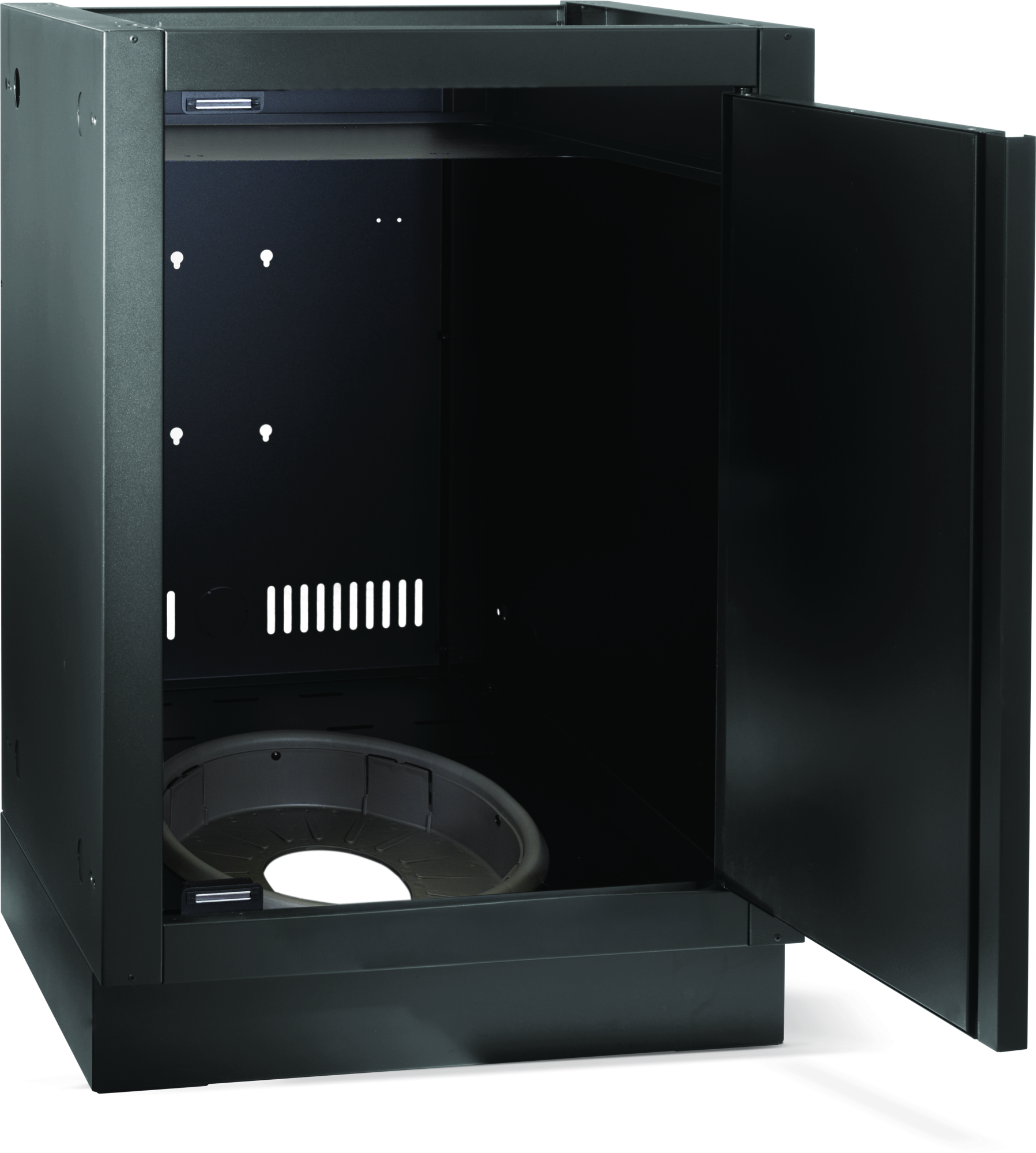 Napoleon Oasis Einbau Gasflaschenschrank für BI10/BIB10 Einbau-Seitenbrenner Mattschwarz IM-PTC-SB-MK-1-CE