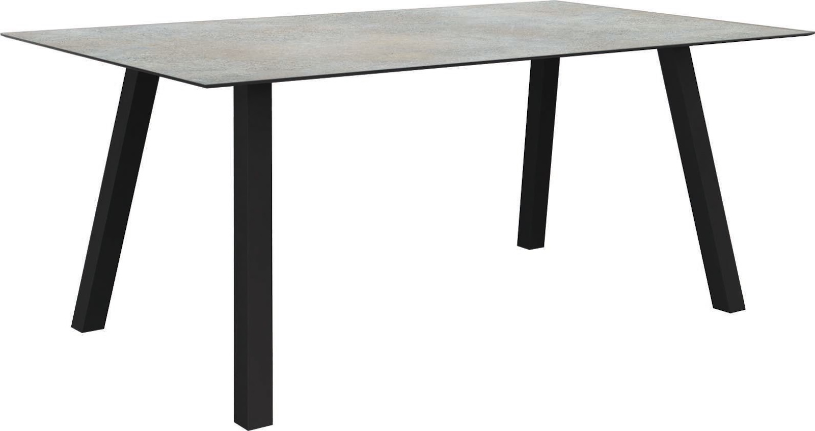 Stern Interno Dining-Tisch Gartentisch Vierkantrohr Aluminium mehrere Varianten