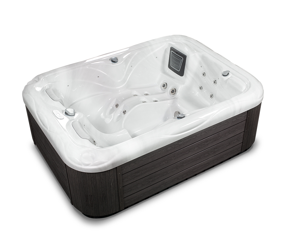 Wellis Mars P&P Plug and Play Whirlpool Outdoor Außenwhirlpool für 3 Personen inkl. Thermoabdeckung