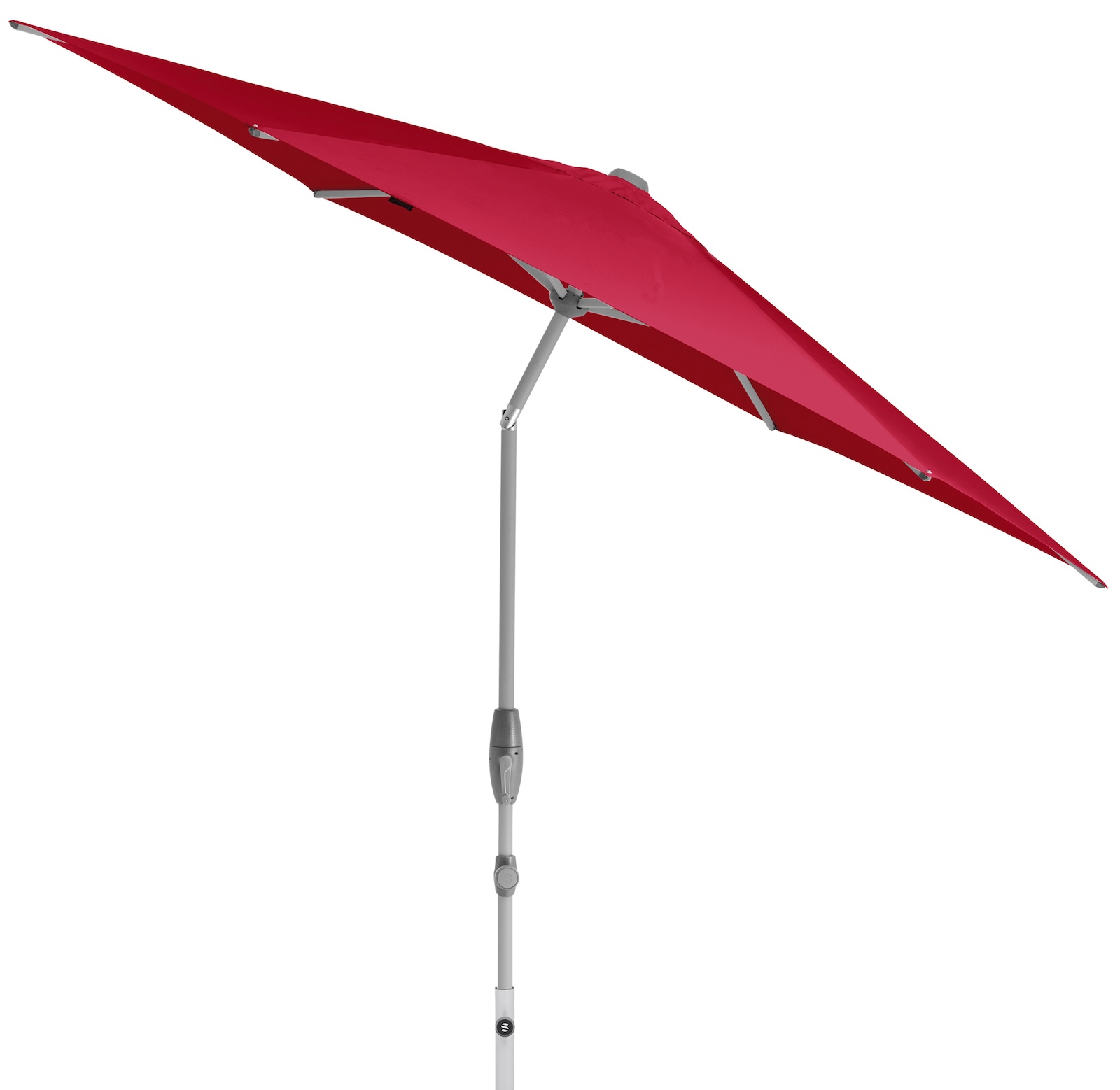 Sonnenschirm SUNCOMFORT® by Glatz Shell Turn rund ø 330 cm in Aurora Red 064
