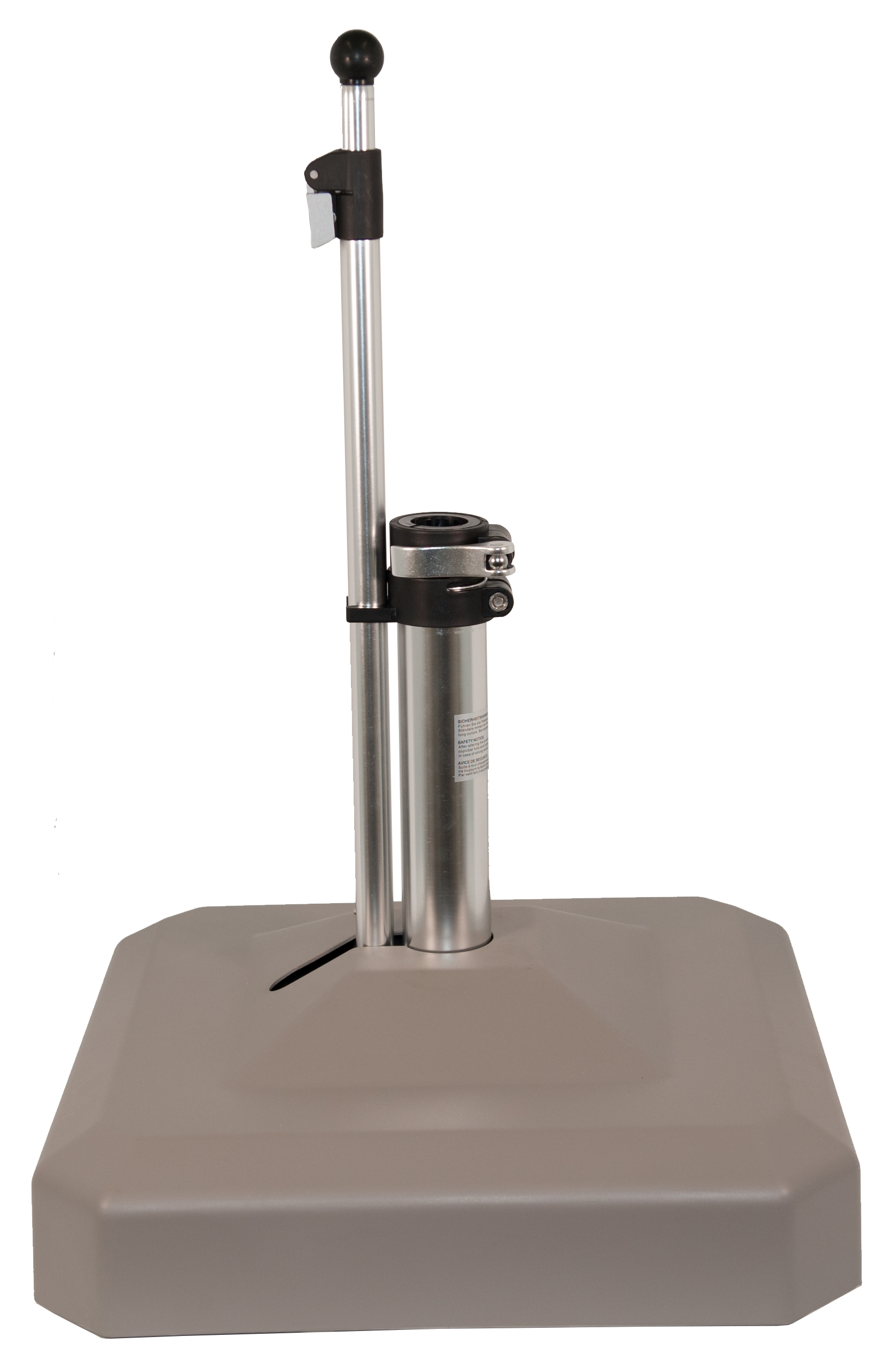 Liro Schirmständer LIRO Mini Plus 45 K mit Schnellspannung graphit 55 x 55 cm 45K-50-03