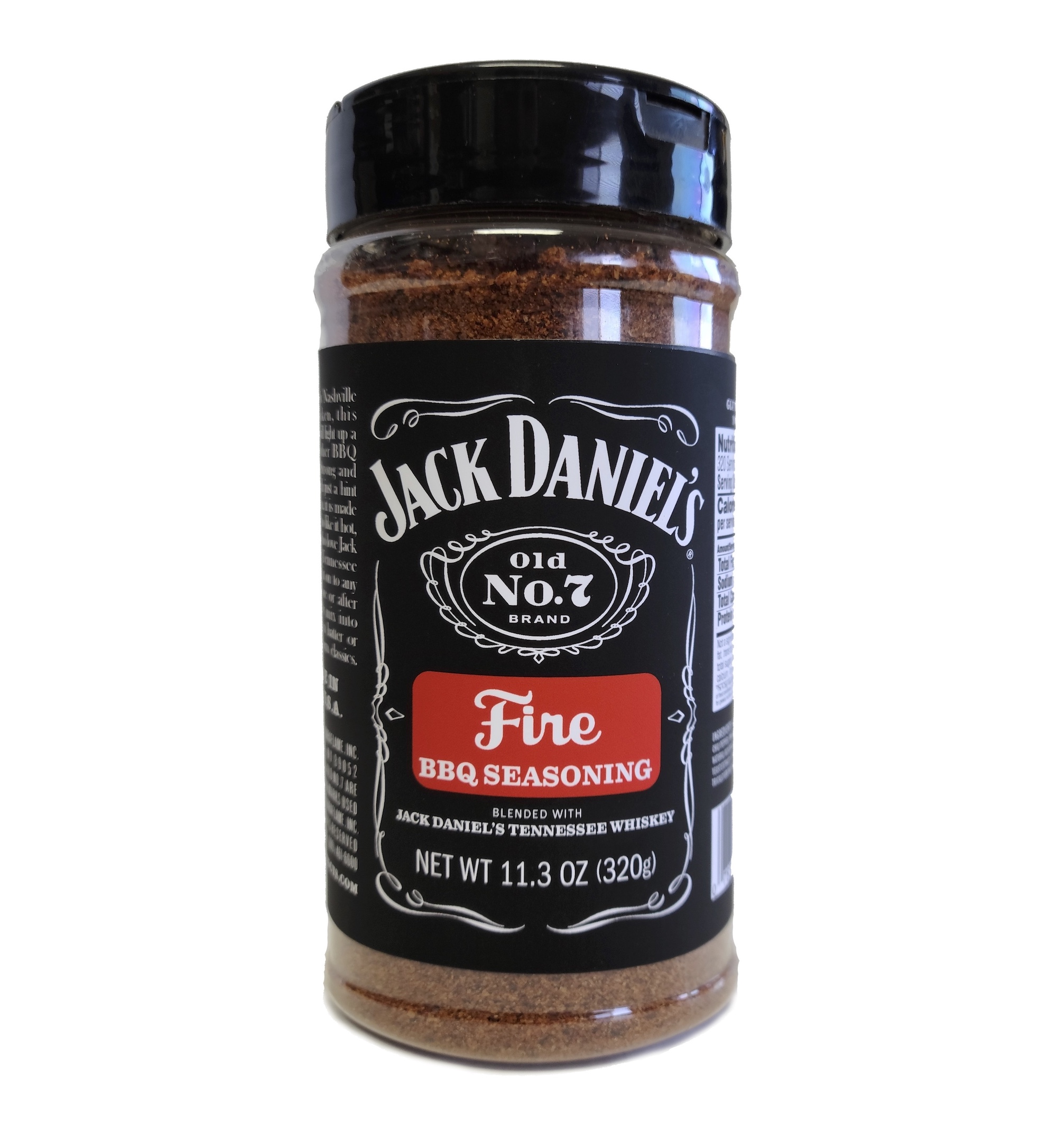 Jack Daniel ́s Fire BBQ Seasoning Scharfe Gewürzmischung für Fleisch 320 g JD-01775