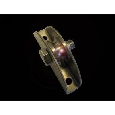 Schneider Umlenkrolle verzinkt für Drahtseil Schwenkgrill Schwenker