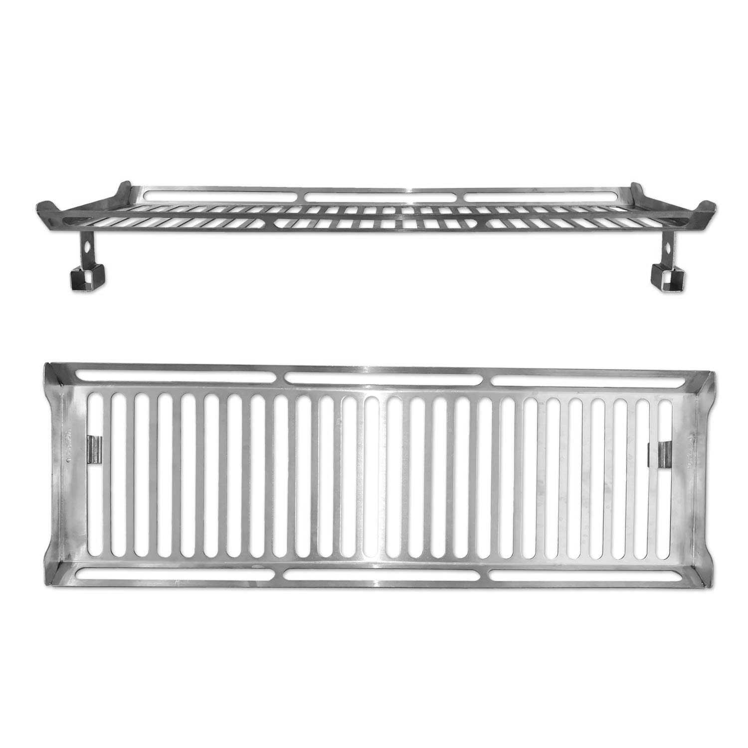 Schneider Aufsteckrost für Vertikalgrill Gesundheitsgrill 50 aus Edelstahl