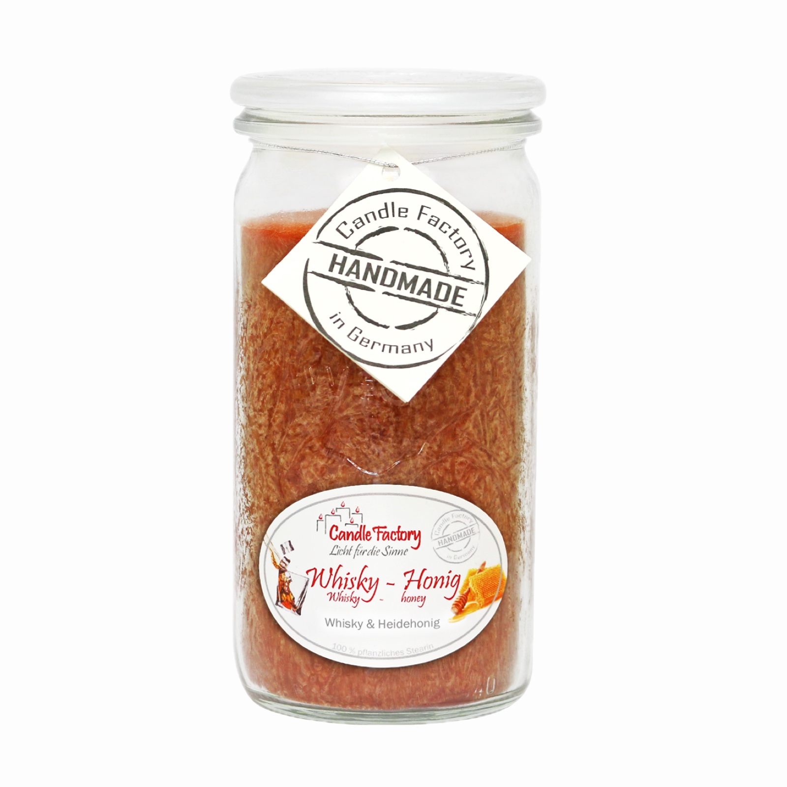 Candle Factory Mini Jumbo Whisky-Honig Duftkerze Dekokerze 307188