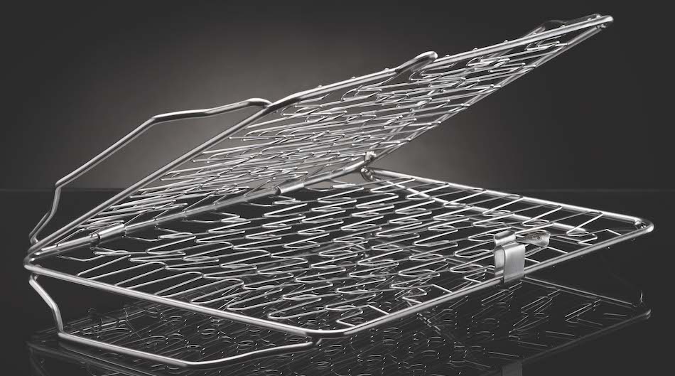 Napoleon Flexibler Grillkorb klappbar Gemüsekorb Fischbräter Edelstahl 57012