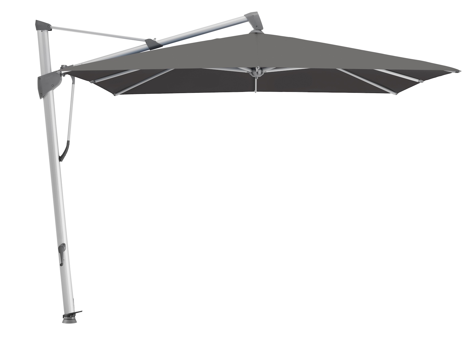 GLATZ Ampelschirm SOMBRANO® S+ quadratisch 300 x 300 cm Freiarmschirm in 26 Farben wählbar