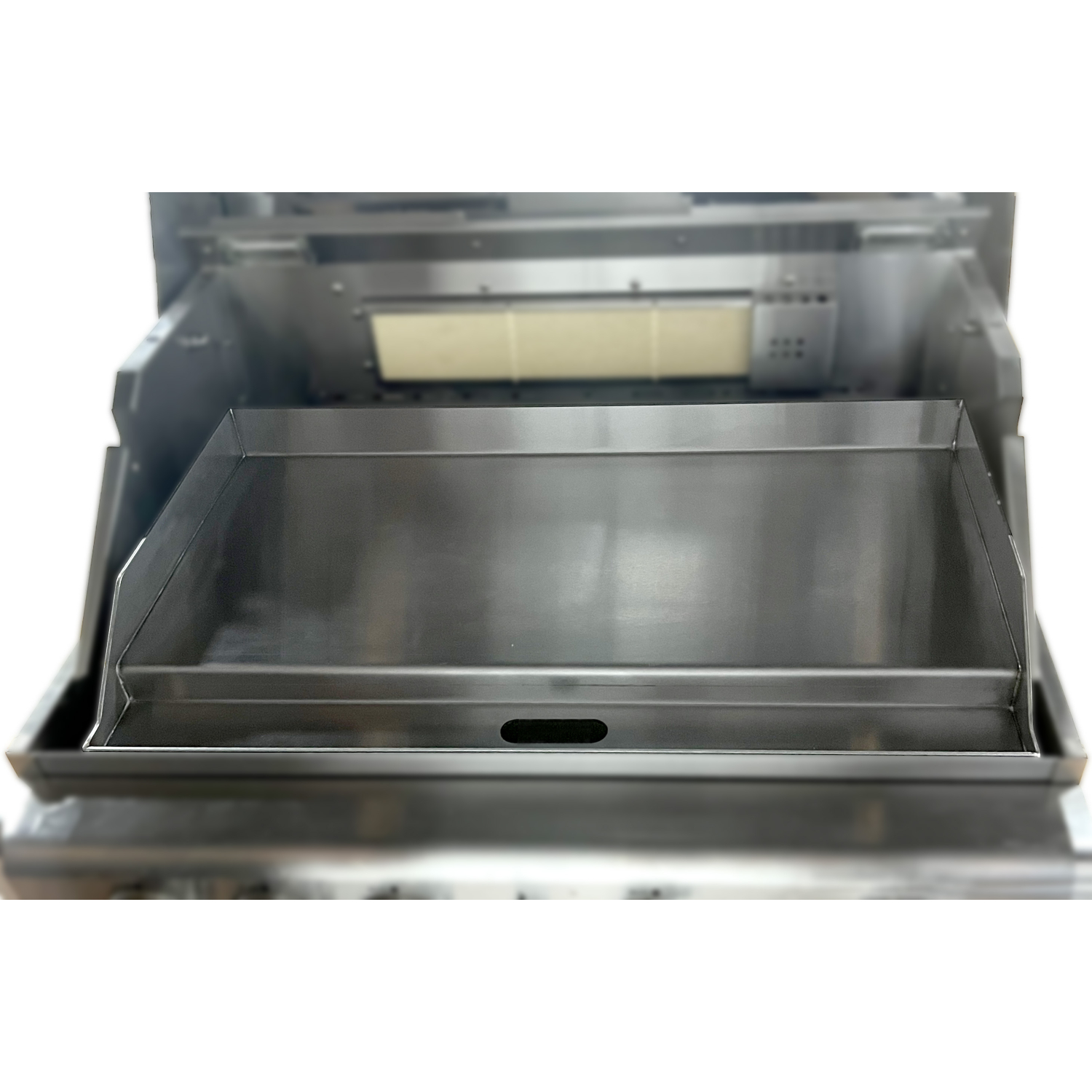 ALLGRILL Edelstahl Plancha Grillplatte - Modul Größe M Grillfäche 55 x 35 cm 88300