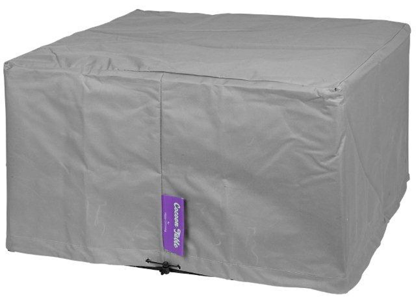 Happy Cocooning Mania Schutzhülle für rechteckige Feuertische hellgrau