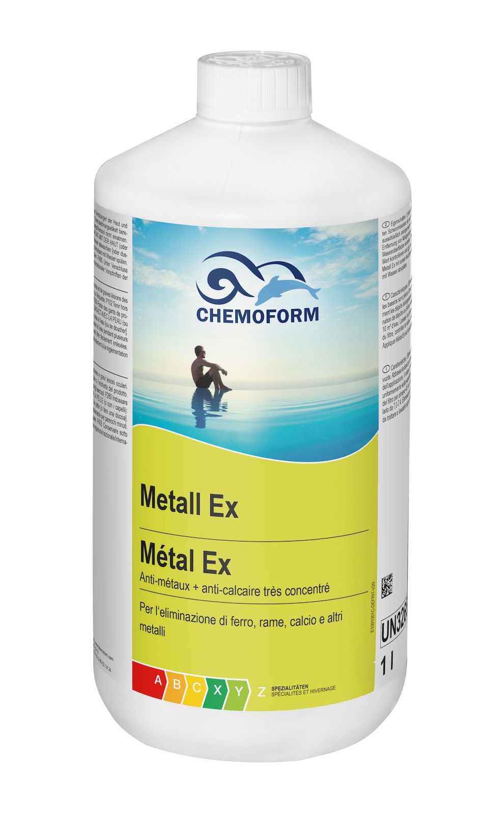Chemoform Metall Ex 1 l Entfernung von Metallionen im Wasser Eisenentfernung