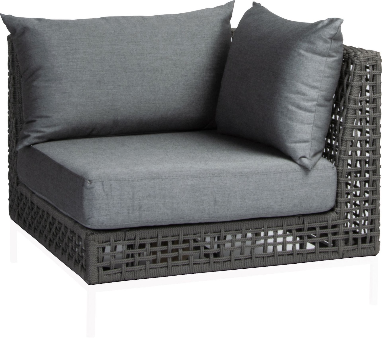 Stern Korpus Lounge-Eckelement Lounge-Stuhl Gartensessel basaltgrau/seidengrau