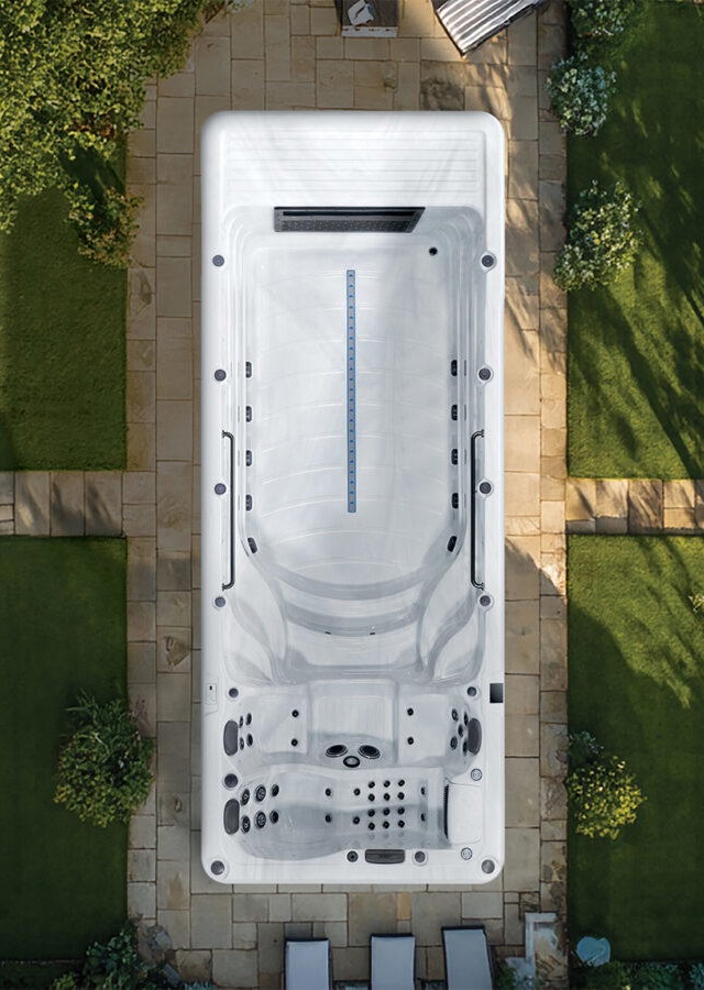 Platinum Spas Zelus Pro Swim Spa 570x225x150cm Turbine inkl. Thermoabdeckung