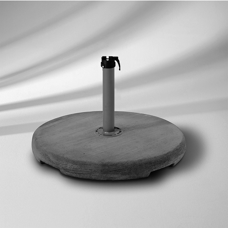 GLATZ Betonsockel Z 90 kg inkl. Standrohr Z Stahl verzinkt ø 75 cm Schirmständer