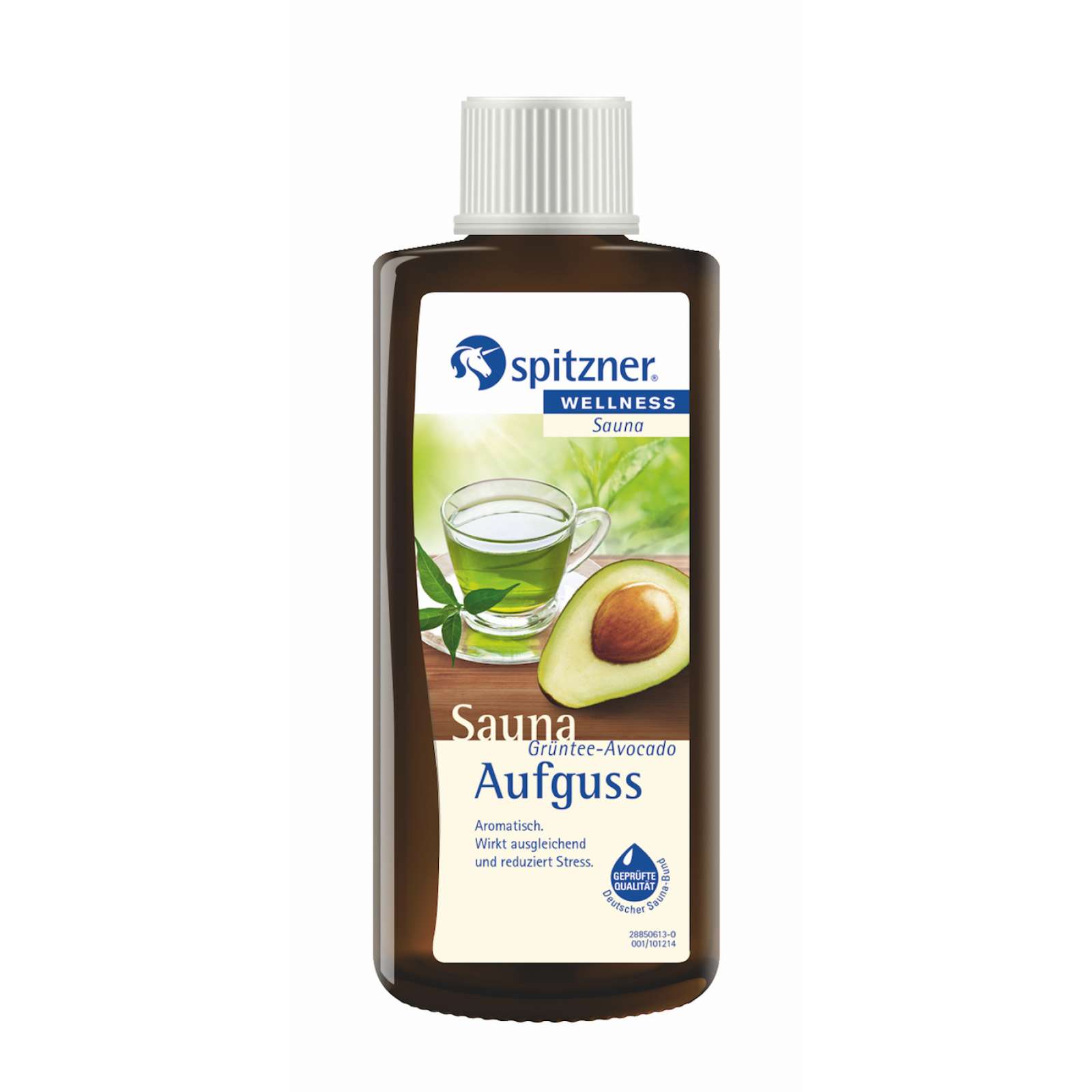 Spitzner Saunaaufguss Set Vital & Frisch 3x 190 ml Citrus-Mint, Lemongras, Grüntee-Avocado
