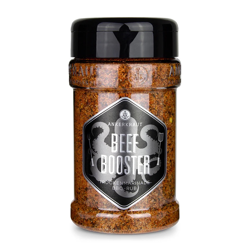 Ankerkraut Beef Booster BBQ Rub Gewürzmischung 230 g Trockenmarinade
