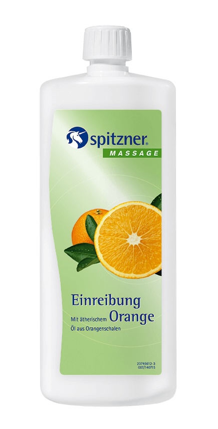 Spitzner Einreibung Orange 1 Liter (1000 ml) angenehm kühlend