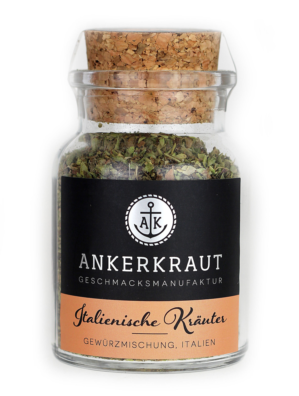 Ankerkraut Italienische Kräuter Gewürzmischung im Korkenglas 20 g Salatgewürz