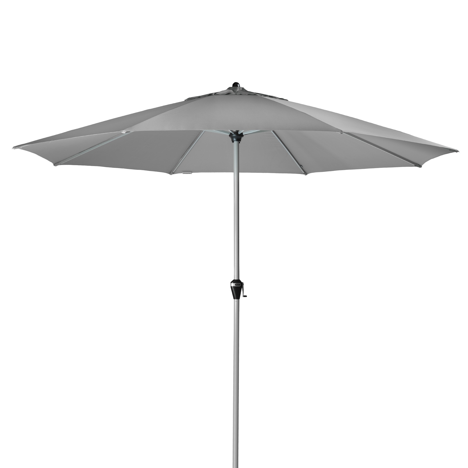Doppler Active Kurbel 380 Sonnenschirm 5 Farben ø 380 cm Marktschirm Mittelmast 444438