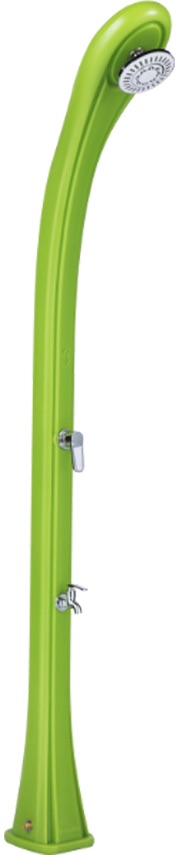 Formidra So Happy Solardusche 28 Liter Gartendusche Außendusche Grün