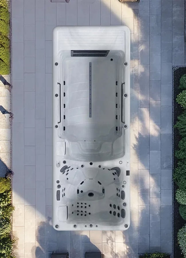 Platinum Spas Helios Pro Swim Spa 590x225x150cm Turbine inkl. Thermoabdeckung