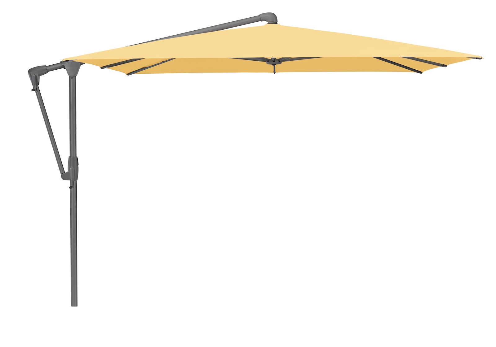 GLATZ Sonnenschirm SUNWING® CASA rechteckig 300 x 240 cm Gestell anthrazit 6 Farbvarianten Ampelschirm
