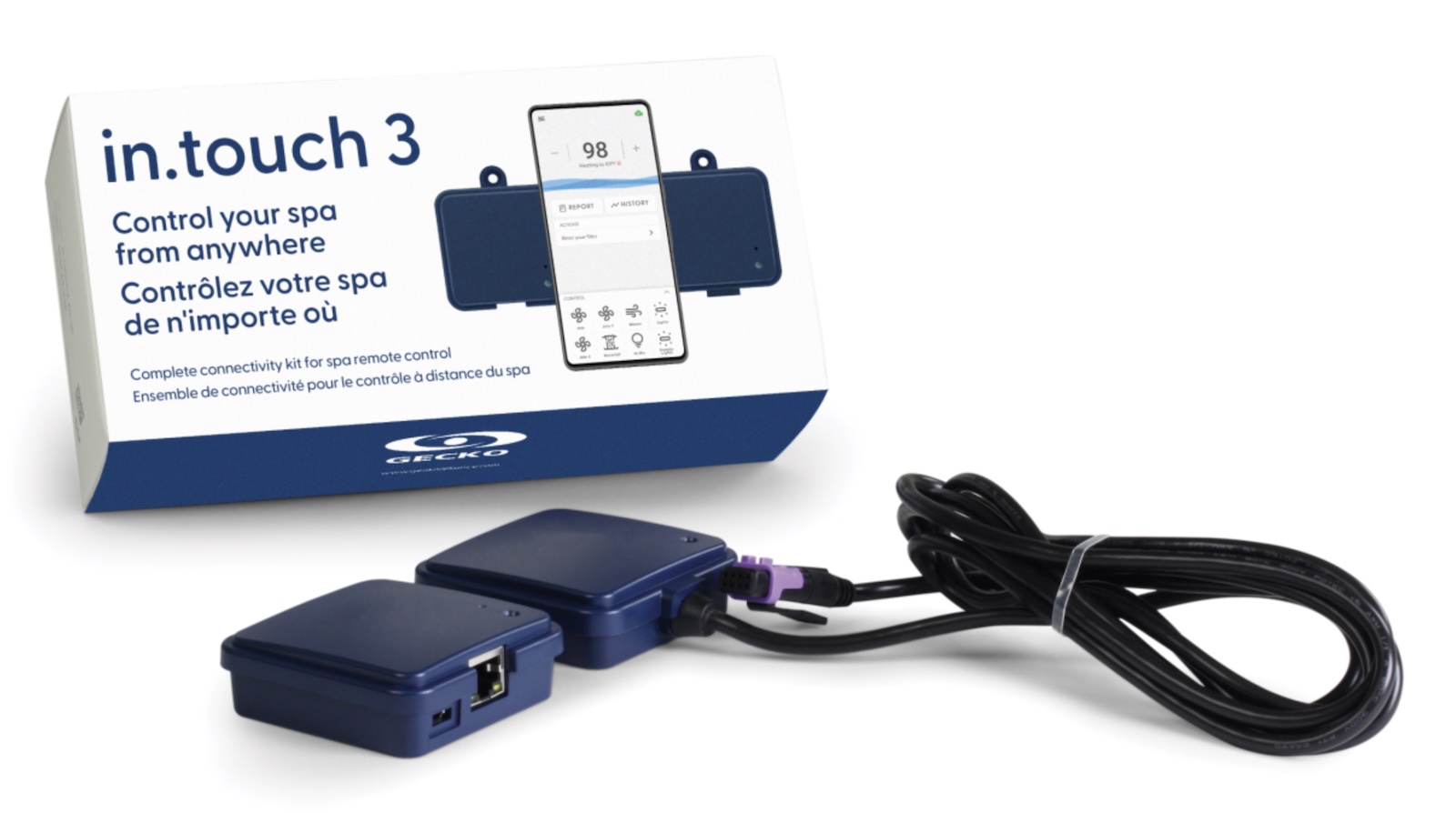 Gecko in.Touch 3 WiFi Interface Modul Fernsteuerung für Whirlpools per WLAN